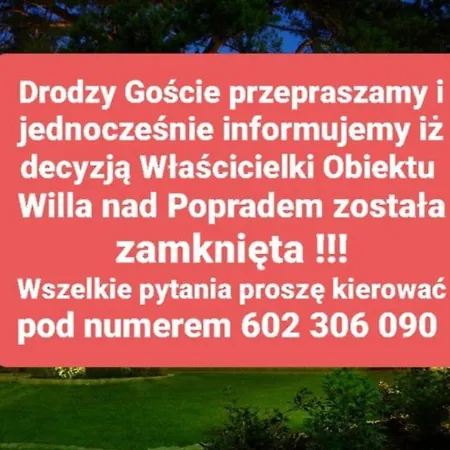 Nad Popradem Отель типа 